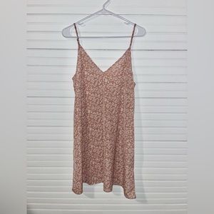 Dainty Light Pink Floral Dress